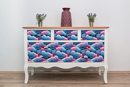Pegatinas para muebles adhesivas para restaurar cómodas viejas 5