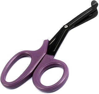 LAJA Imports PURPLE Fluoride Coated Trauma Paramedic EMT Shears Scissors 7.5