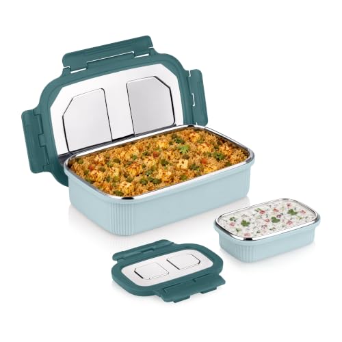 Stainless Steel Lunch Box 850ml+200ml