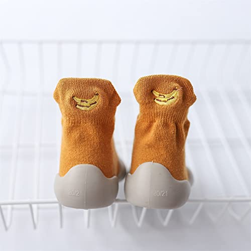 Baby Sock Shoes Children Toddler Autumn Winter Boys Girls Floor Sports Shoes Socks Shoes Flat White Shoes B2