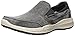 Skechers USA Men's Bursen Ellken Slip-On Loafer, Black, 11 M US
