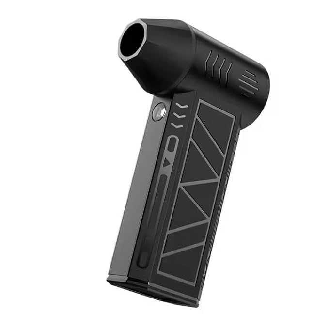 ONTRIP Portable Mini Jet Blower Fan Electric Air Duster with Brushless Motor, 3-Speed Turbo Airflow – Handheld Powerful Air Blower for Car, PC, Office, Workshop & Dust Cleaning-image-9