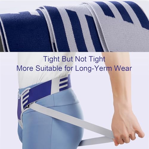 Faja para hernia inguinal con 4 almohadillas compresivas, talla L miniatura 5