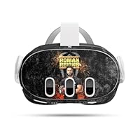 Head Case Designs Officially Licensed WWE Grunge Roman Reigns Vinyl Sticker Skin Decal Cover Compatible with Meta Quest 3