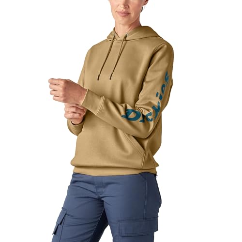 Image of Dickies womens Heavyweight Logo Sleeve Pullover