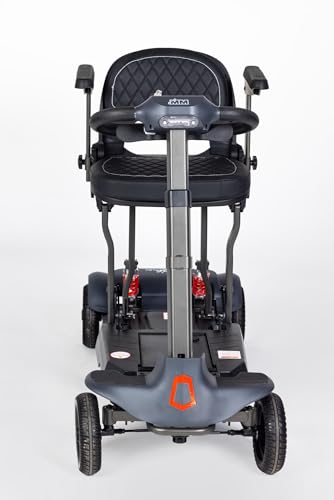 Monarch Mobility Genie Auto Folding Mobility Scooter – 17.5kg Lightweight, Remote-Controlled, Travel-Ready