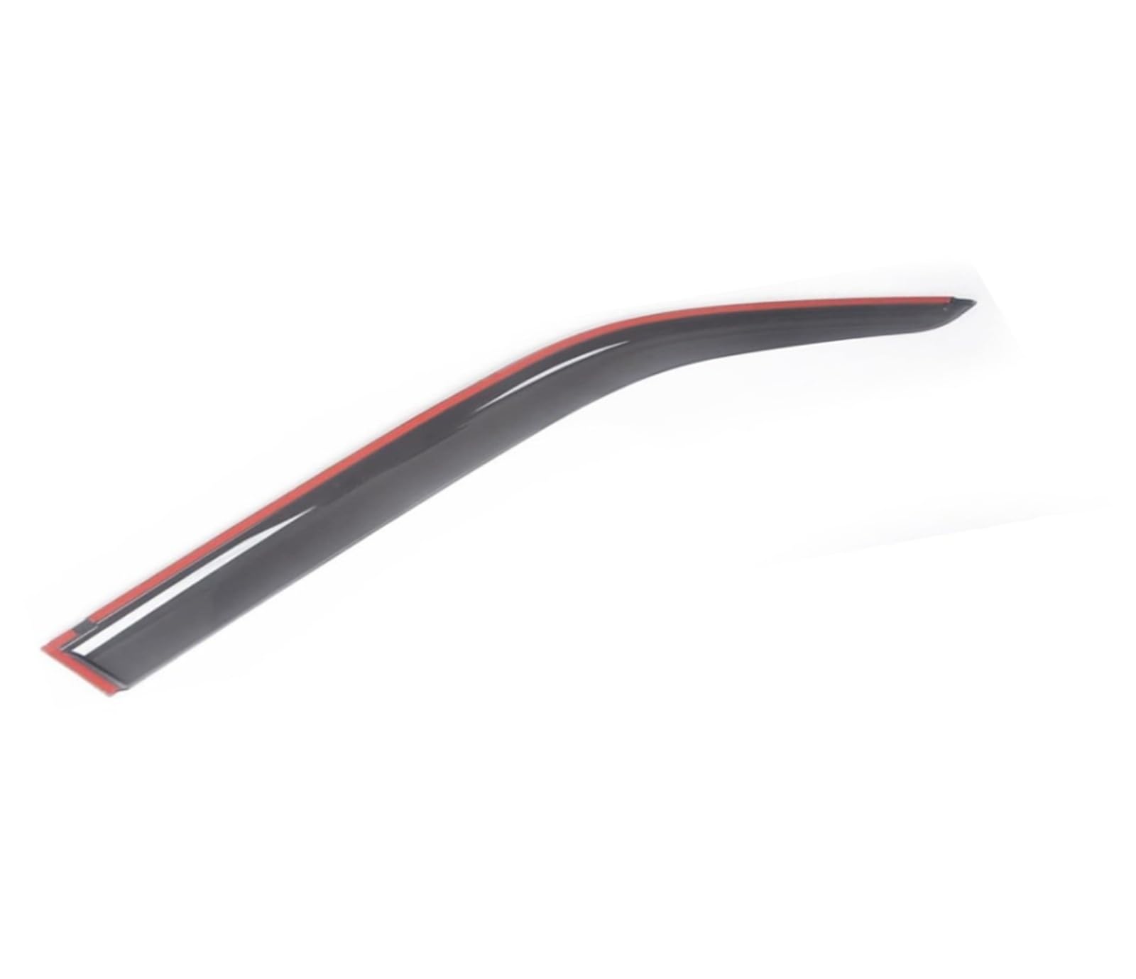 Black Tinted Side Window Visor Guard Rain Deflectors Awnings Shelters