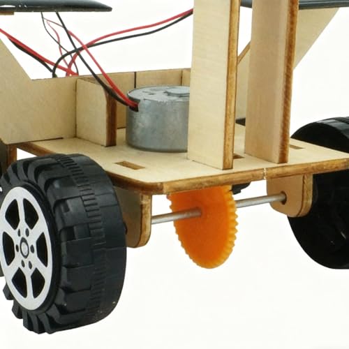 Kit científico | STEM Juguetes educativos alimentados con energía solar,Juguetes Para Experimentos Científicos De Madera | Para Niños Niños Principiantes Casa Escuela Cumpleaños Navidad - imagen 7