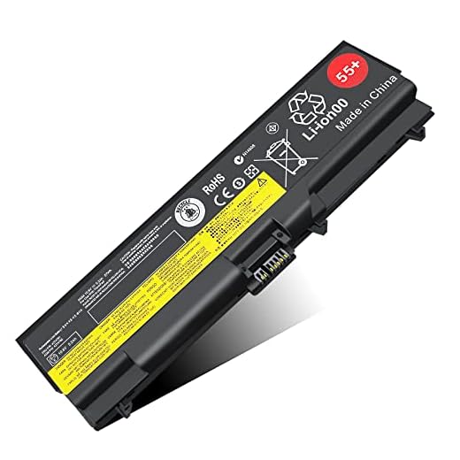 New Replacement Laptop Battery for Lenovo ThinkPad T410 T510 T520 W510 W520 L412 L420 L512 SL410 SL510 50+ Battery fits P/N Lenovo 0A36303 42T4799 42T4751 42T4235 42T4753 42T4796