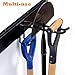 WALMANN Garage Storage Organization System Ski Wall Rack Up to 10 Pairs of Skis Mount Hanger Home Shed and Garage Snowboard Wall Rack Holds Up to 300 lbs