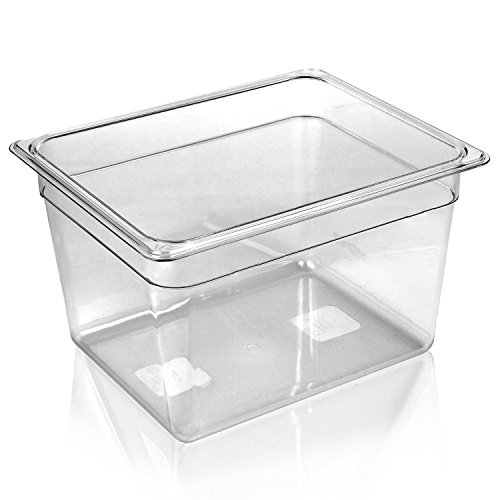 WyzerPro Sous Vide Container for Cooking – Fits Immersion Circulators Anova, Joule, Sansaire, Polyscience – Heat & Shatter Resist, Dishwasher-safe – Tank Holds 12 Quarts for Sous Vide Water Bath