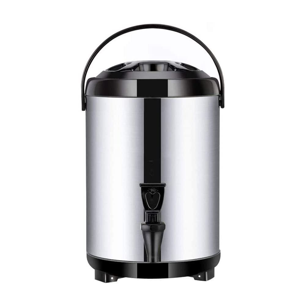erogatore termico, Secchio for tè al latte isolato in acciaio inossidabile(12L)