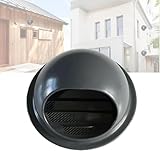Le bas et les bords de la grille de ventilation murale extérieure sont polis, arrondis et lisses. Légère et extrêmement robuste, elle est conçue pour épouser parfaitement les tuyaux et les murs extérieurs. Assurez un échappement fluide en permanence !