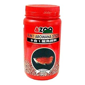 AZOO 9 in 1 AROWANA Sticks | Fish Food | 900 ml | FishAsPets