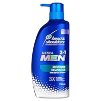 Head & Shoulders Ultra Men 2-In-1 Moisture Recharge Anti-Dandruff Shampoo and Conditioner 750 ml