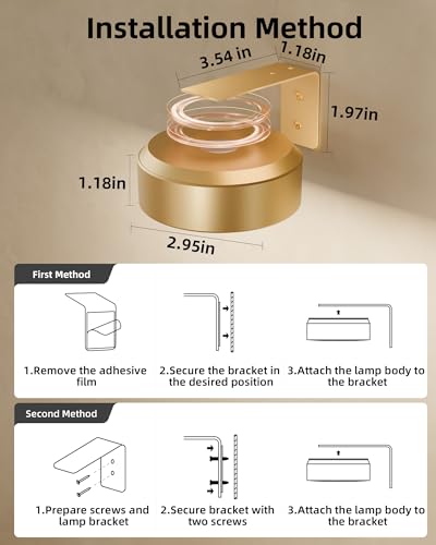 EZVALO Picture Lights for Wall, 2000mAh Rechargeable Battery Magnetic Poster Lights with 3 Color Temps & 12 RGB, Remote Dimmable Timer Painting Light, Wall Decor Light for Art Display, Frame (3 Pack)