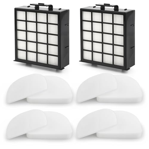 AZ4002�����p�t�B���^�[ Shark Detect Pro Max Upright Vacuum AZ4000 AZ4002 AZ4000C�p ���i�ԍ�XHFAZ4000# XFFKAZ4000�Ɣ�r HEPA�t�B���^�[2�� + �t�H�[��&�t�F���g�t�B