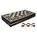 XALIUFENG Holen Sie Sich die Spiele mit der TOP Backgammon Set Classic Board Game Cover Beste Strategie- und Tipps-Guide-Guide-Guide-Guide in Small