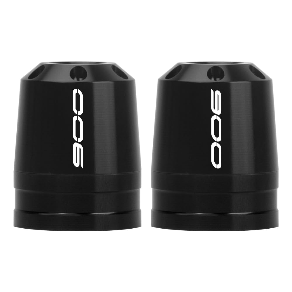 Protezioni per manubrio moto per Z900 2017-2025 CNC fresato pesi manubrio moto con accessori Slider z900 (nero)