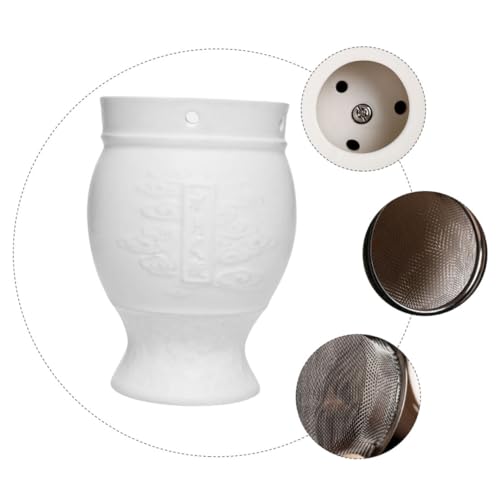 FOMIYES Caja portátil quemadora para terapia de moxibustión, tanque de calor de cerámica para masaje Gua y relajación para alivio de cuello, rodilla y hombro, uso en cualquier lugar y momento miniatura 6
