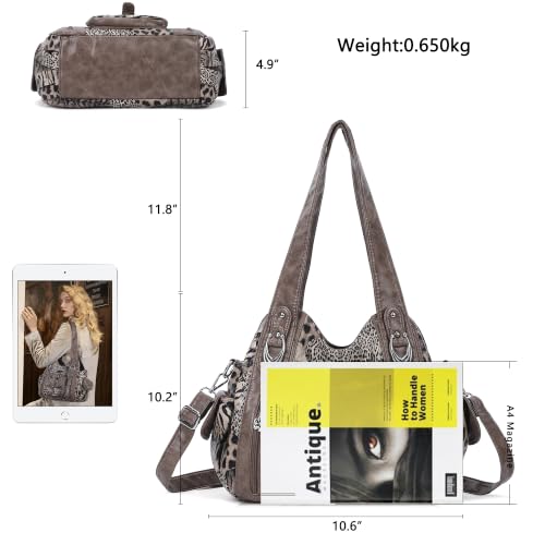 Image of Angel Barcelo Hobo Bag for Women Crossbody Purse and Handbags Shoulder Bags