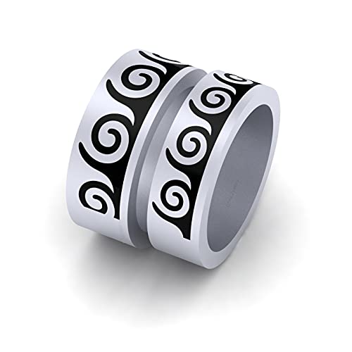 Alliances assorties pour elle et lui argent 925 massif bague couple