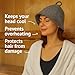 Premium Sauna Hat – 100% Natural Wool, Handmade Sauna Headwear for Men and Women – Eco-Friendly, Breathable, Insulating Hat for Sauna, Steam Room, Banya, and Bathhouse – One Size Fits All, Grey