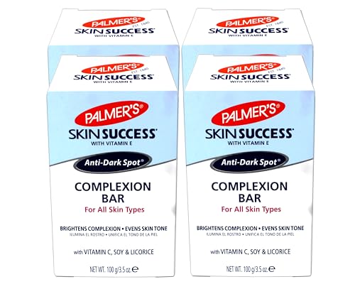 Palmer's Skin Success Anti-Dark Spot Complexion Bar with Vitamin E, 3.5 oz (Pack of 4)