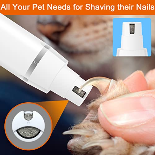 Veeconn Dog Clippers Grooming Kit Dog Hair Clipper-Low Noise Dog Paw Trimmer- Rechargeable Pet Cat Grooming Kit-Cordless Quiet Pet Nail Grinder Dog Shaver Trimmer For Dogs, Cats And Other Pets #TOP3