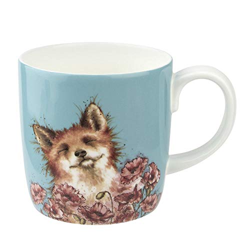 Mug Royal Worcester Wrendale Designs Poppy Field 14 oz miniatura 1