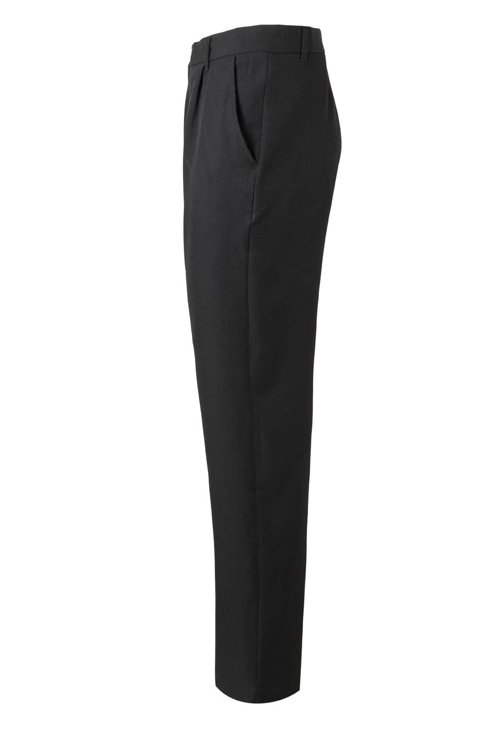 VELILLA 403008 Pantalón de Cocina a Cuadros Multibolsillos, Color Negro a Cuadros