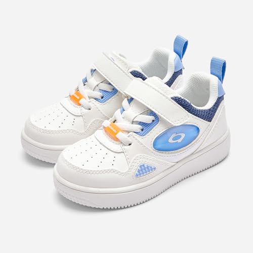 Balabala Unisex Little Kid Casual Sneakers Comfortable Toddler Shoes Breathable and Lightweight, Hook and Loop2