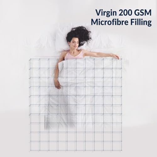 The Sleep Company Reversible Comforter | Grey & White | Single - Image 3