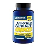 SUPER BETA PROSTATE Advanced with Saw Palmetto - Prostate Health Supplements for Men, Bladder & Urinary Support with Beta-sitosterol, Reishi, Saw Palmetto, Vitamin D, Zinc Oxide, Selenium - 60 Count