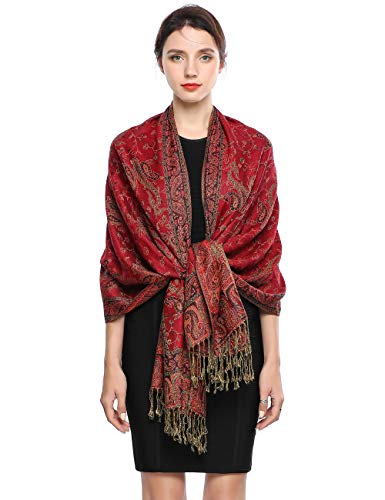 EASE LEAP Sciarpa Pashmina per donna scialle avvolgente caldo di