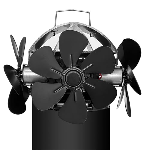 Ventilateur de poêle sans électricité DY4206 sur tuyau pour cheminée - 4
