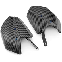 Motorcycle Handguard Compatible with ADV150 ADV160 NMAX155 NVX155 Shield Windshield Handle Guard Protective Cover Carbon Fiber