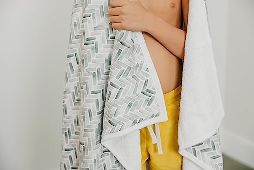 Image of Copper Pearl Hooded Bath Towels Premium Knit /Terry Cloth Toddler Towels with Hood, Pockets, and Cool Designs - Great to Gift and Make Bath Time Fun - Big Kids Hooded Towel, Alta