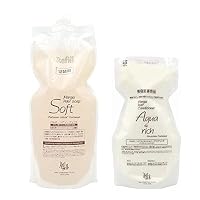 Amazon | パルガ ソフト1000mL & アクア&リッチ500g 詰替え用セット