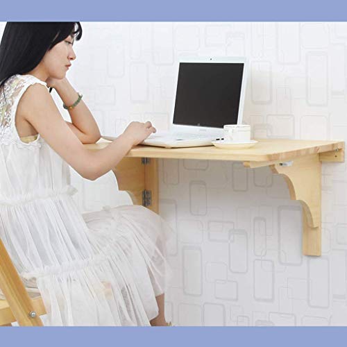 Bureau d'ordinateur mural pliable table suspendue compacte maison