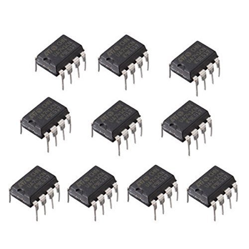 Electrobot Texas Instruments 741 IC OP Amp - Operational Amplifier Pack Of 10 Pcs (B0718X4LKW) Amazon Price History, Amazon Price Tracker