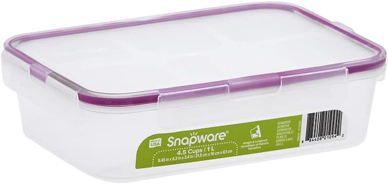 Snapware 4.5 cup Clear Food Storage Container 1 pk