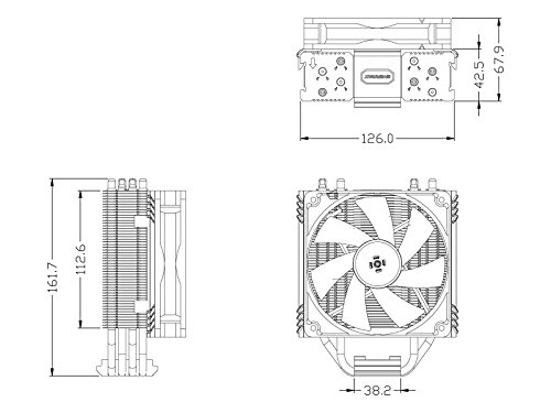 Build My PC, PC Builder, Enermax FBA_ETS-T40F-BK