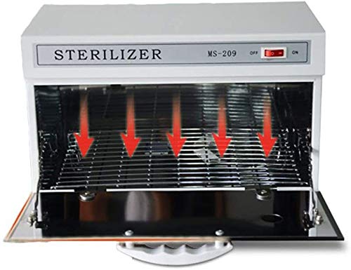 Sterilizzatore scaldasalviette 10L Sterilizzatore per Unghie Armadietto Disinfettante Scatola per Manicure Beauty Spa Salon Tattoo Ultravioletto