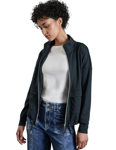 Veste de survêtement femme Street One unie zippée
