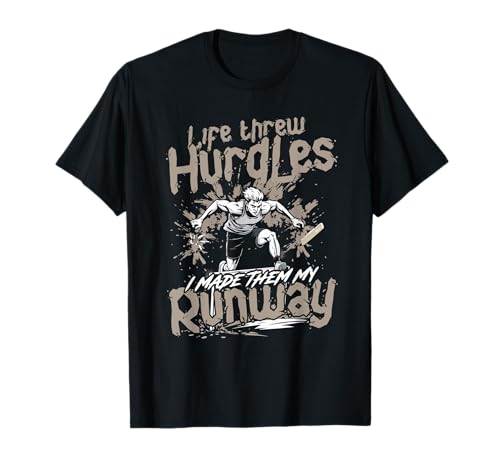 Vallas Vallista Life Threw Hurdles Camiseta