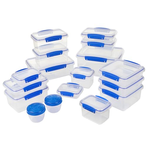 Sistema KLIP IT Collection Food Storage Containers 34-Piece SetBlue