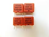 kondensator 22nf 630v yamaha  Wima dielektrischer Kondensator, MKP Radial, 22NF (22000PF, 0.022UF), 630 V, 5 % Polpropylen, 4 Stück
