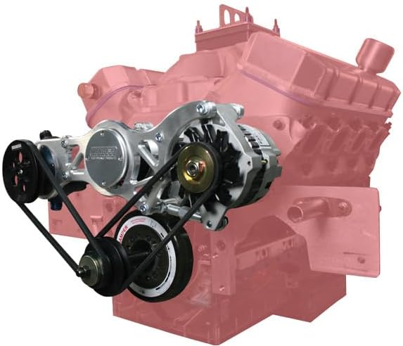 Moroso 63865 Alternator/Vacuum Pump Mounting Bracket, Fits Big Block Chevy w/ Moroso Water Pump