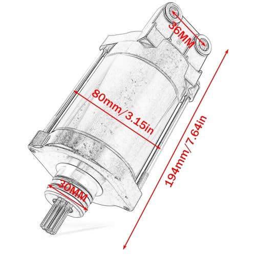 Démarreur 3008-327 : Solution Panne Allumage pour Monte Carlo 640 - 2